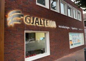 Gevelreclame GJALTEMA