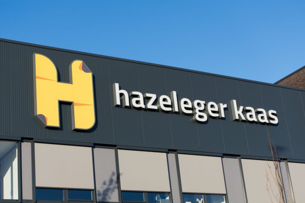 Hazeleger Kaas – Gevelletters Hazeleger Kaas - Gevelletters