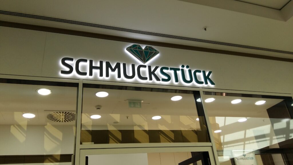 Gevelreclame Schmuckstück