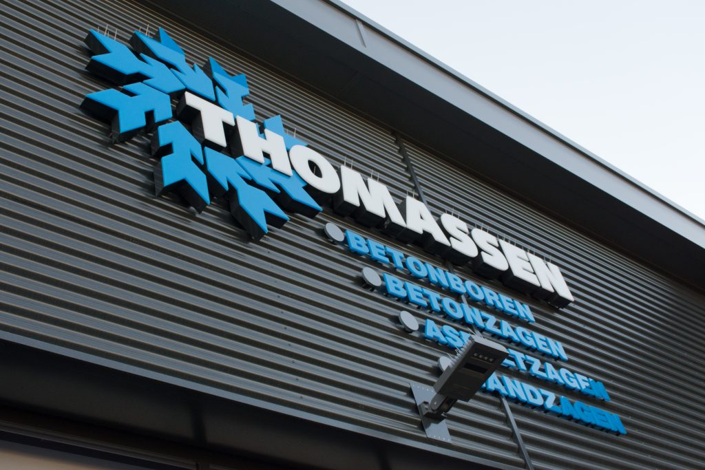 Gevelreclame Thomassen