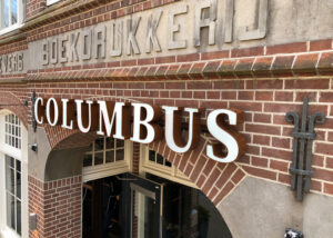 Gevelreclame Columbus