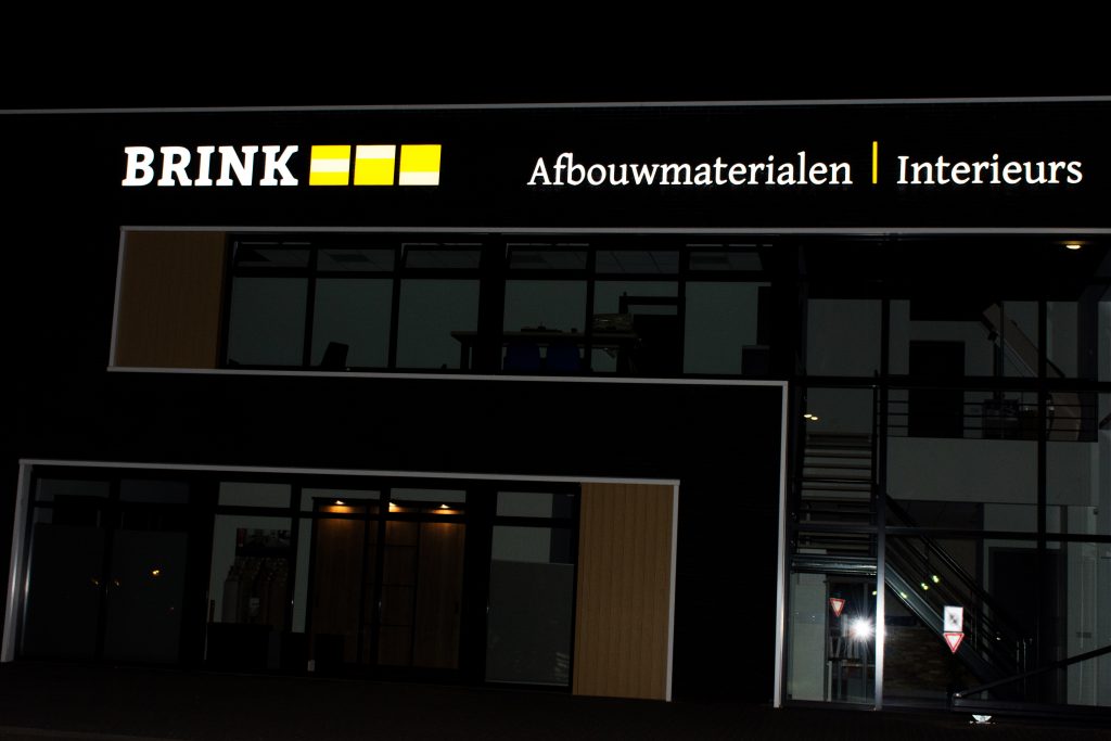 Lichtreclame Brink