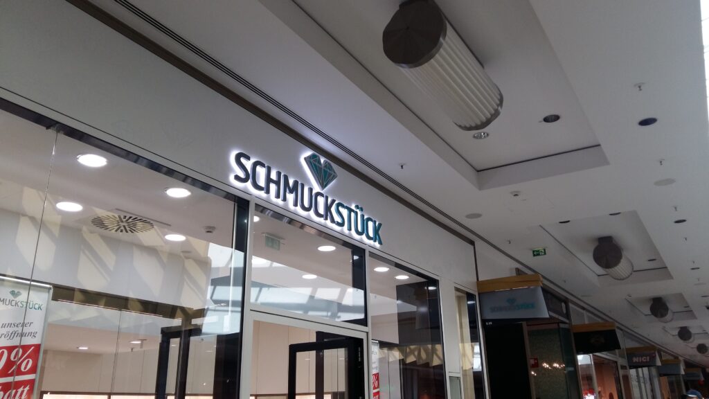 Gevelreclame Schmuckstück