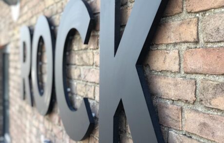 Gevelreclame Rock City Brewing