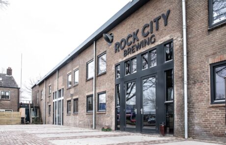 Gevelreclame Rock City Brewing
