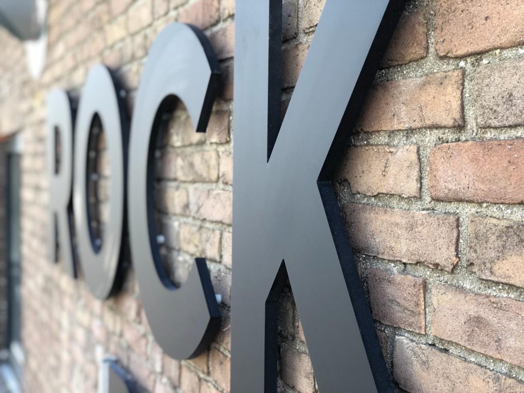 Gevelreclame Rock City Brewing Gevelreclame Rock City Brewing