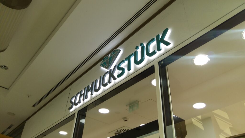 Schmuckstück Gevelreclame