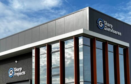 Gevelreclame Sharp Projects
