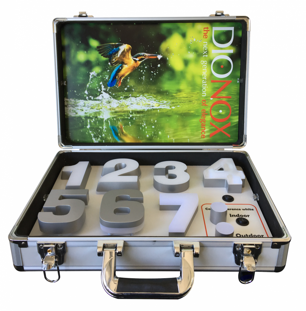 Dionox Koffer InclLED Adapter Afm450x328x128mm